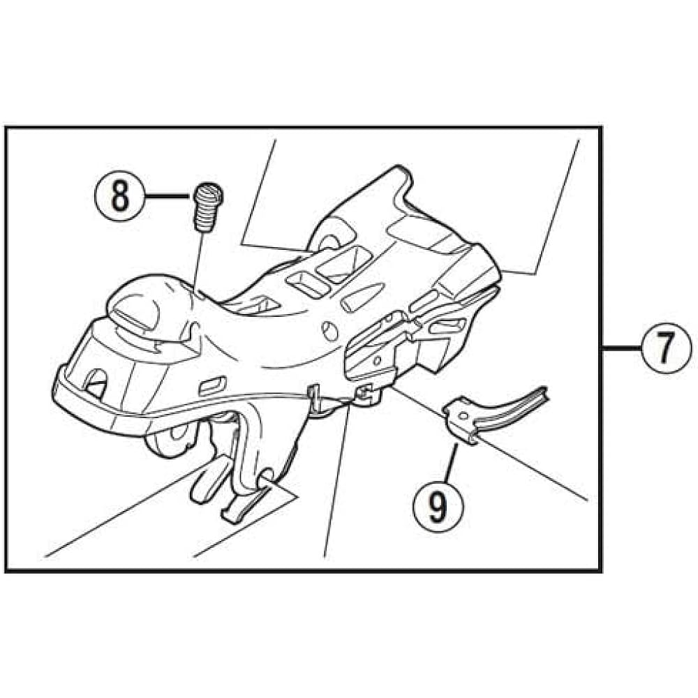 SHIMANO ST-6800 bracket