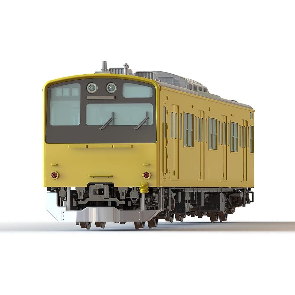 PLUM 1/80 JR East 201 series DC train Chuo/Sobu local line Kuha 201/Kuha 200 display model unpainted assembly plastic kit PP129