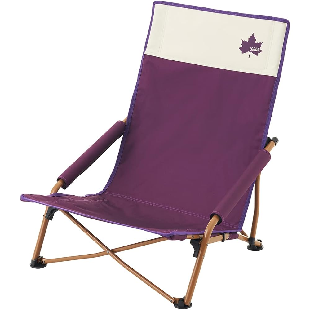 LOGOS LOGOS Life Cross Chair (Colorful Logos) Outdoor Folding Camping Chair