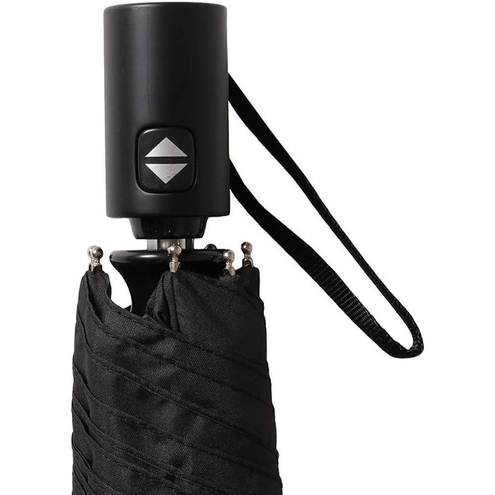 THRASHER FLAME Automatic Open/Close Folding Umbrella Black 58cm Fire Pattern