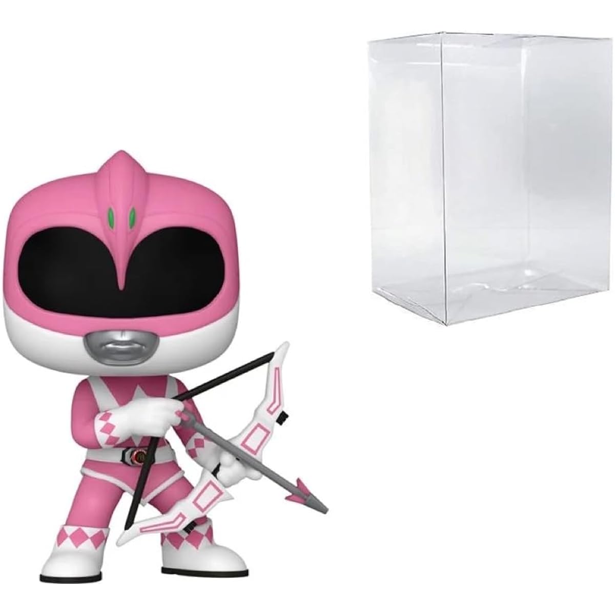 POP! TV: Mighty Morphin Power Rangers 30th Anniversary - Pink Ranger #1373 Compatible Box Protector Case Included