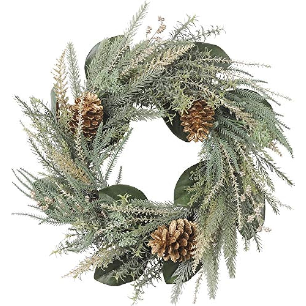 ASCA Mixed Wreath Green Diameter 60cm AX69255