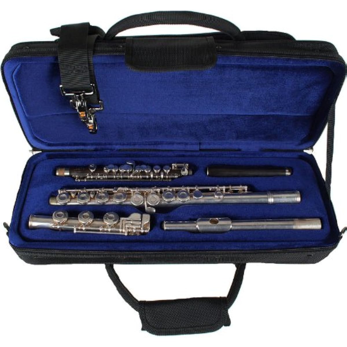 Protec Flute & Piccolo double semi-hard case PB308PICC