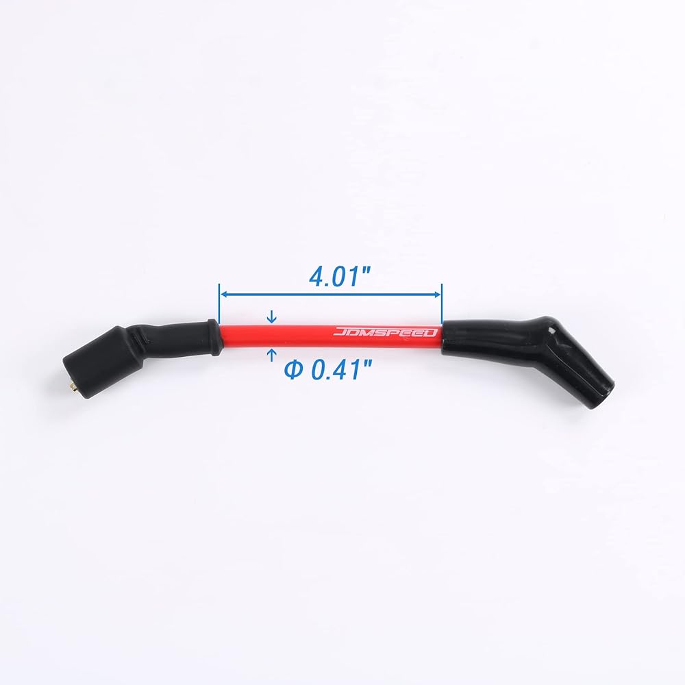 JDMSPEED Heat Spark Plug Ignition Wire Set 10.5mm LSx LS1 LS2 LS3 LS6 LS7 Replacement