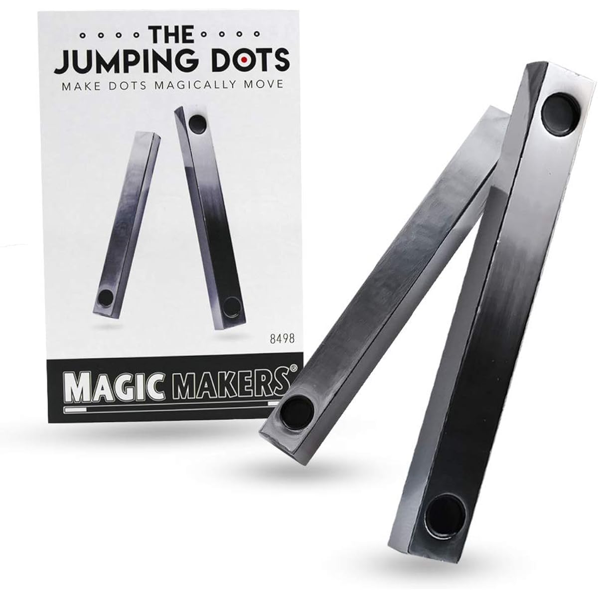 Magic Makers The Jumping Dot Easy Visual Magic Trick - Real Metal Alloy