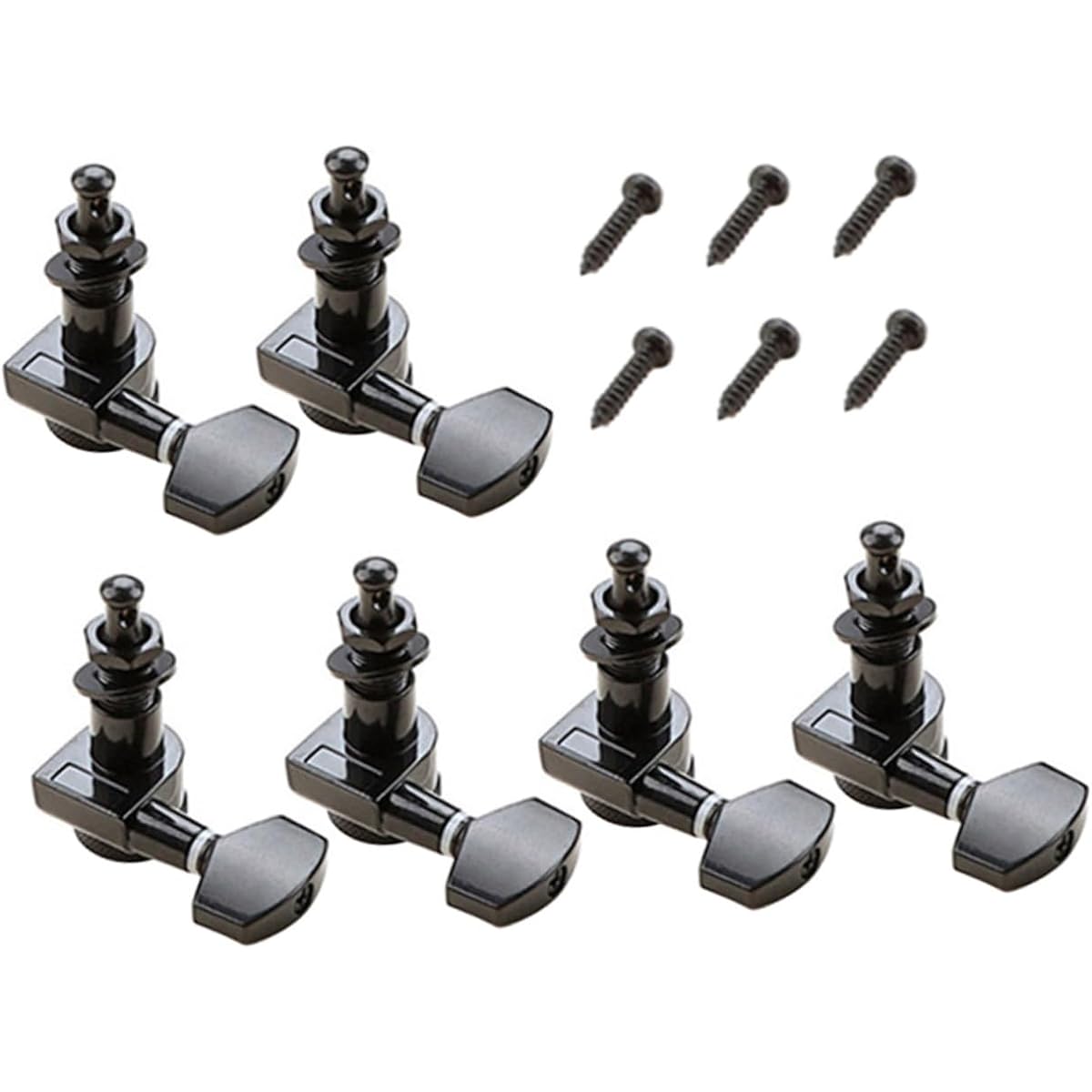 VICASKY 4 Sets Strings Accurate Pro Guitar Tuner Guitar Parts Guitar Parts Selection Subjects Knobs Piano Keys Strings Musical Instruments Zinc Alloy