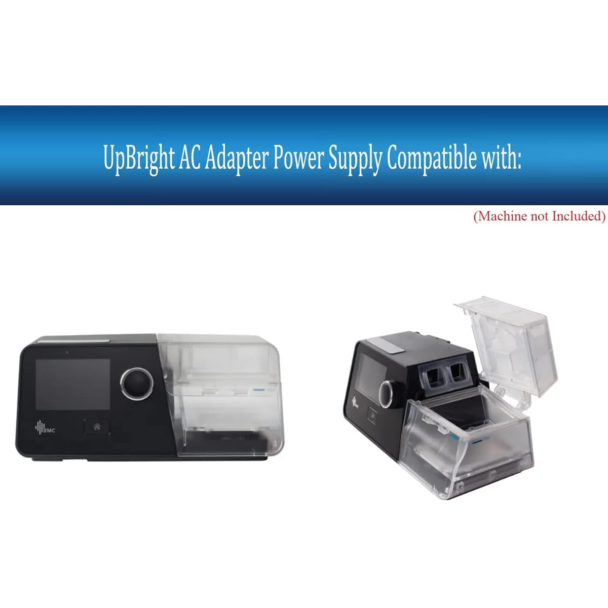 UpBright AC/DCアダプター 3B Luna Model G3 BPAP 25A LG3700 LG3700W LG3600 LG3500 E3922318301 REF 10230444 REF10230444 CPAP Mechanical Heated Humidifier APD DA-80A24 Power Power Charger PSU.
