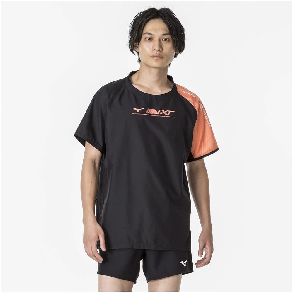 [Mizuno] Volleyball Wear N-XT Windbreaker Jacket Short Sleeve V2MEA000
