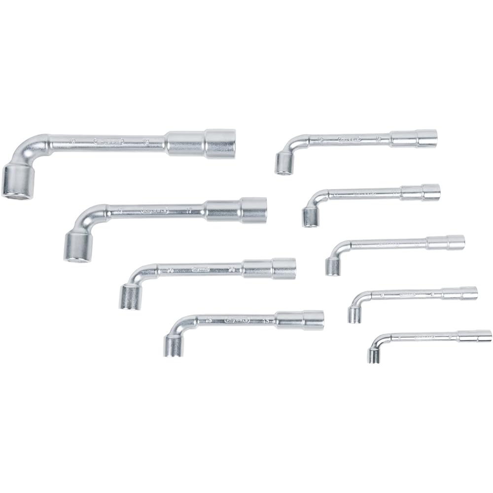KS TOOLS ULTIMATEplus Double box spanner set offset 9 pcs ULTIMATEplus Double box spanner set offset 9 pcs 517.0450