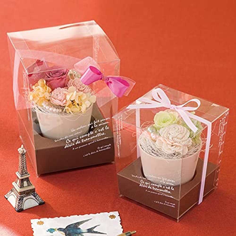 Flower clear box BKF main unit-L (10 pieces) B-BKF-FBL