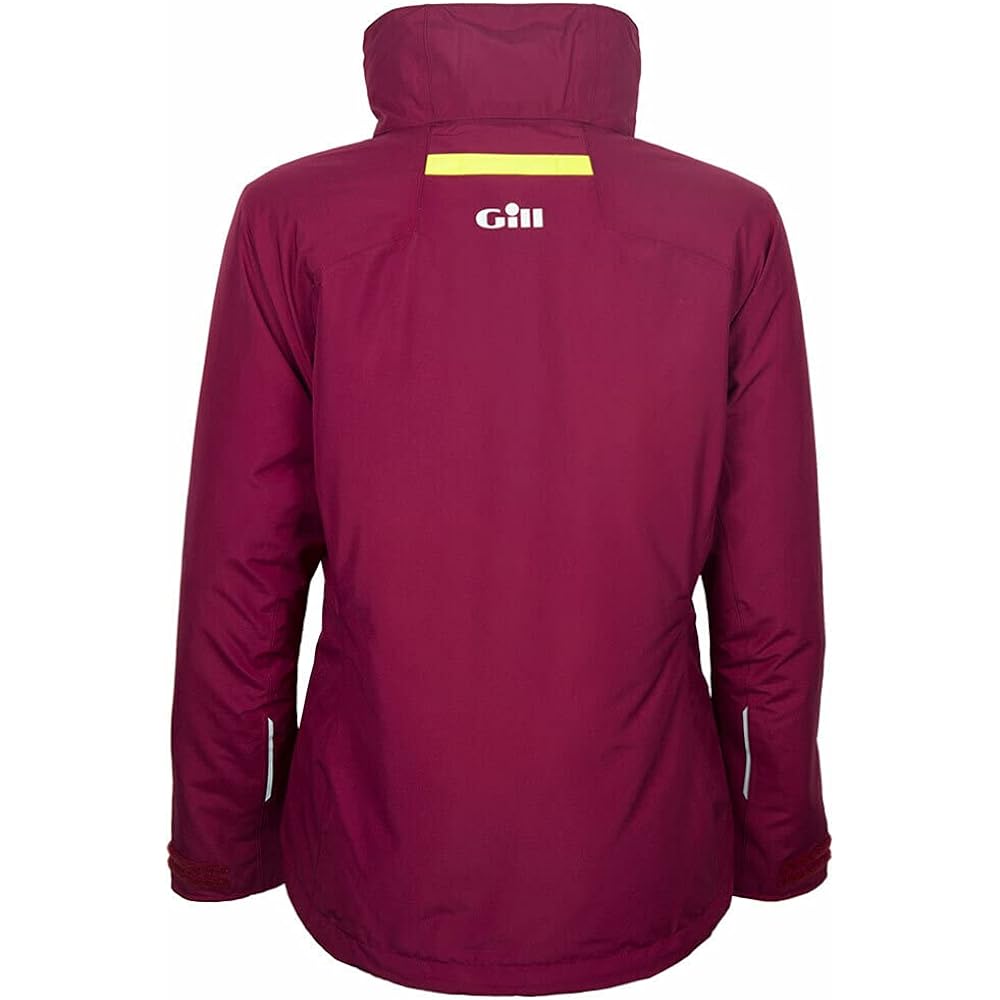 Gill Cold Weather Water Repellent Women's Jacket (Women's Pilot Jacket) Berry 12 IN81JW