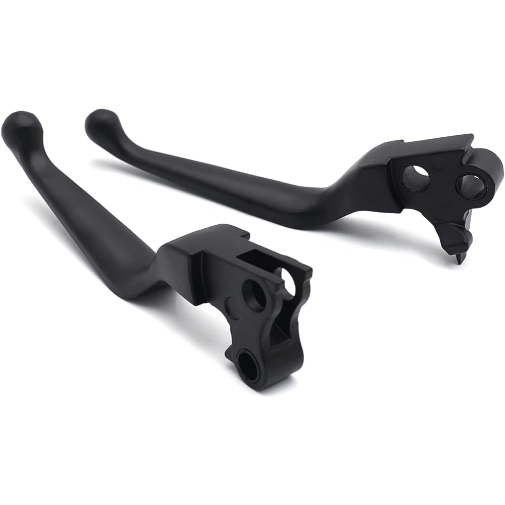 HTTMT MT241-027- Brake Clutch Hand Lever Harley 1996-2003 XL/1996-2007 Dyna Touring/1996-2007 Softail Black