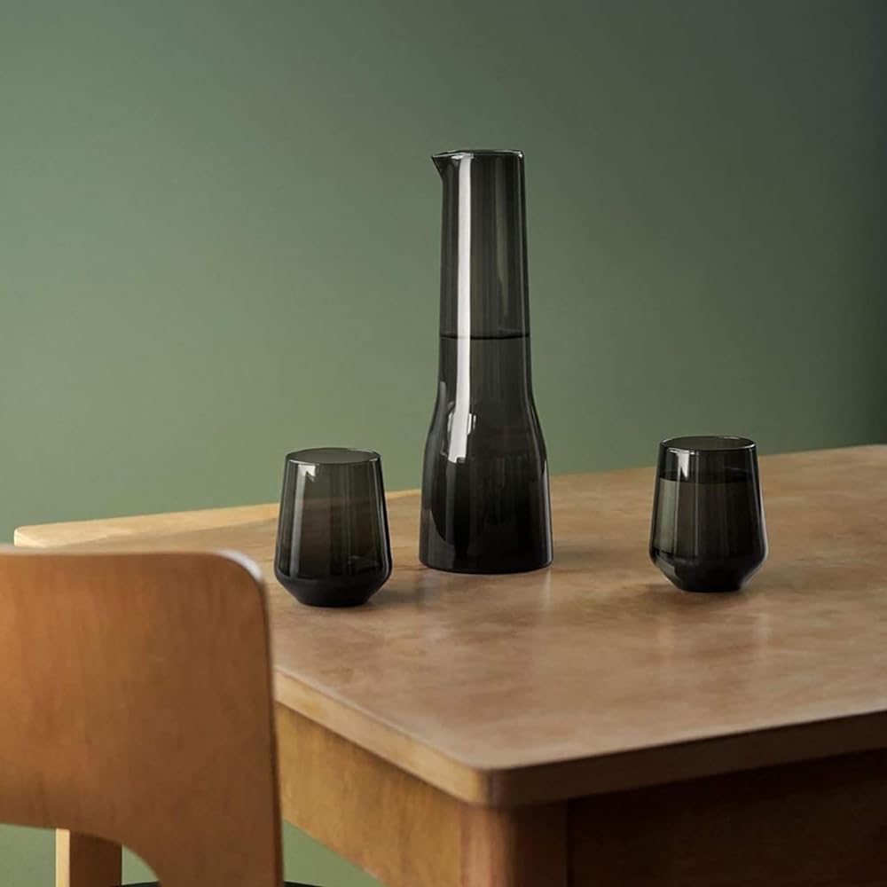 [Regular Imported Product] Iittala Essence Carafe 1000ml Dark Gray 1056336