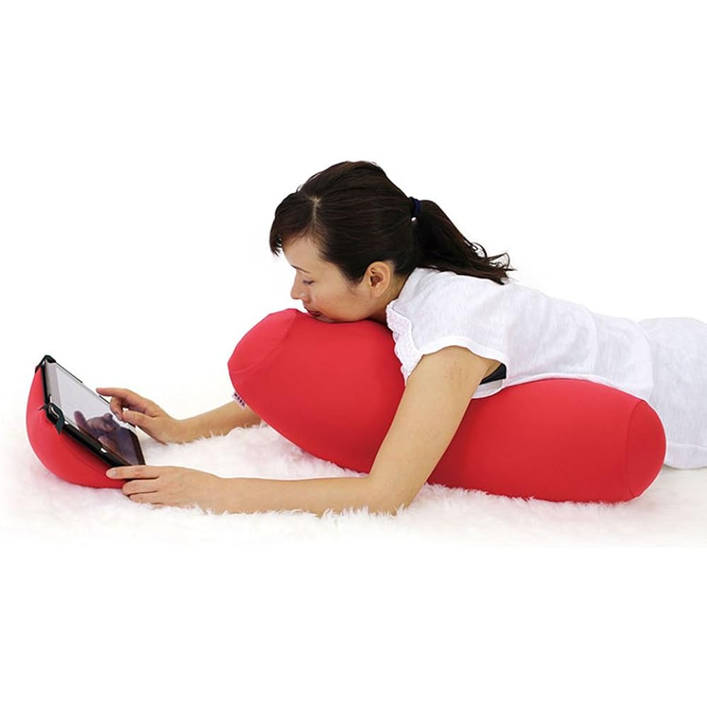 MOGU Bead Cushion Brown Tri Pad Body (Total Length Approx. 55cm)