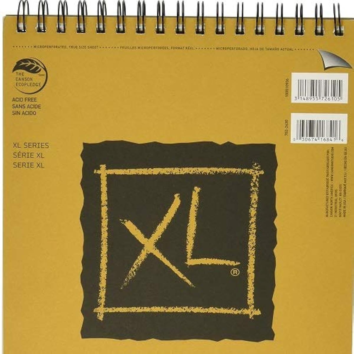 Canson 60 Sheets 70 lb Canson XL Recycled Drawing Paper Pad, 9x12 by Canson