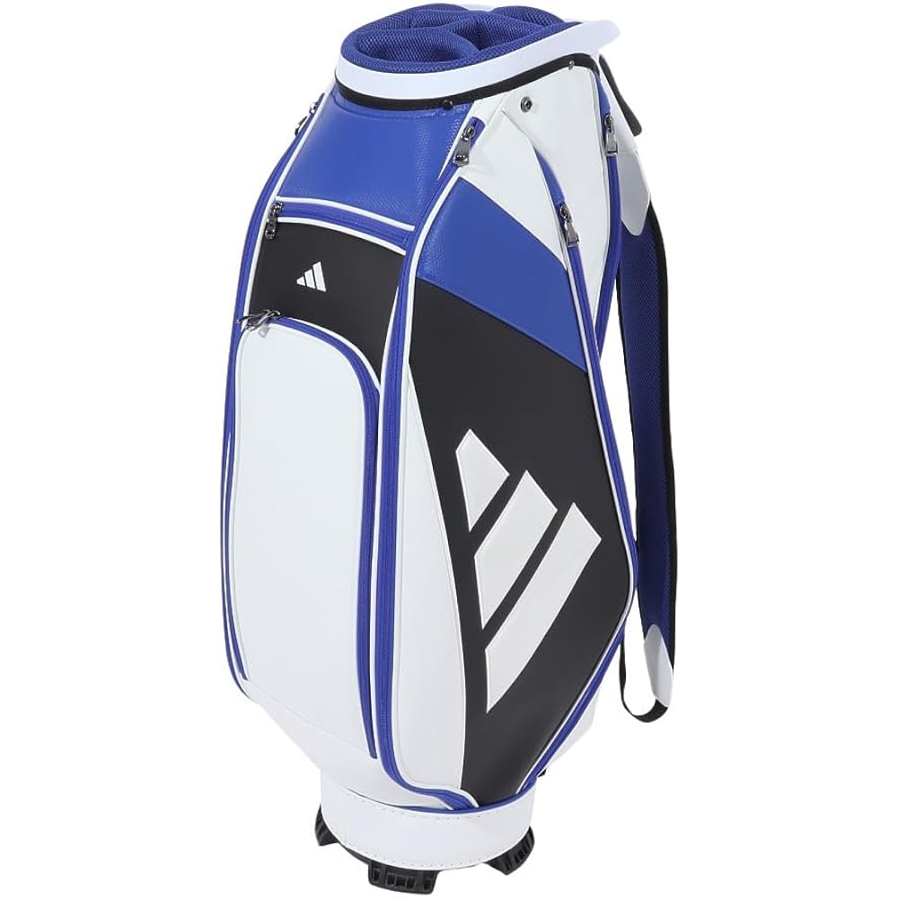 Performance Logo Caddy Bag White/Lucid Blue