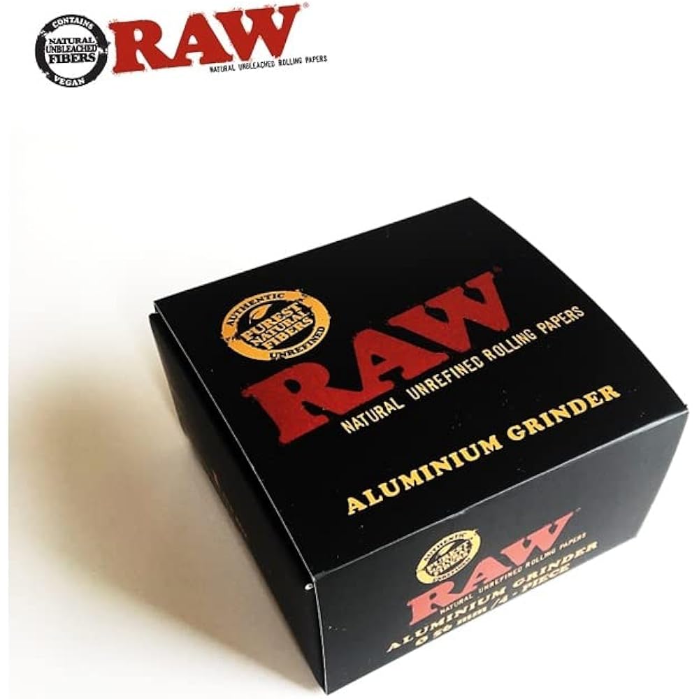 CIN-SHOP RAW Genuine Aluminum Grinder 4 Layer Type