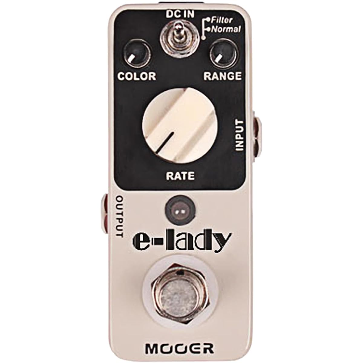 MOOER E-lady Analog Flanger Pedal Filter Mode Oscillator Effect True Bypass