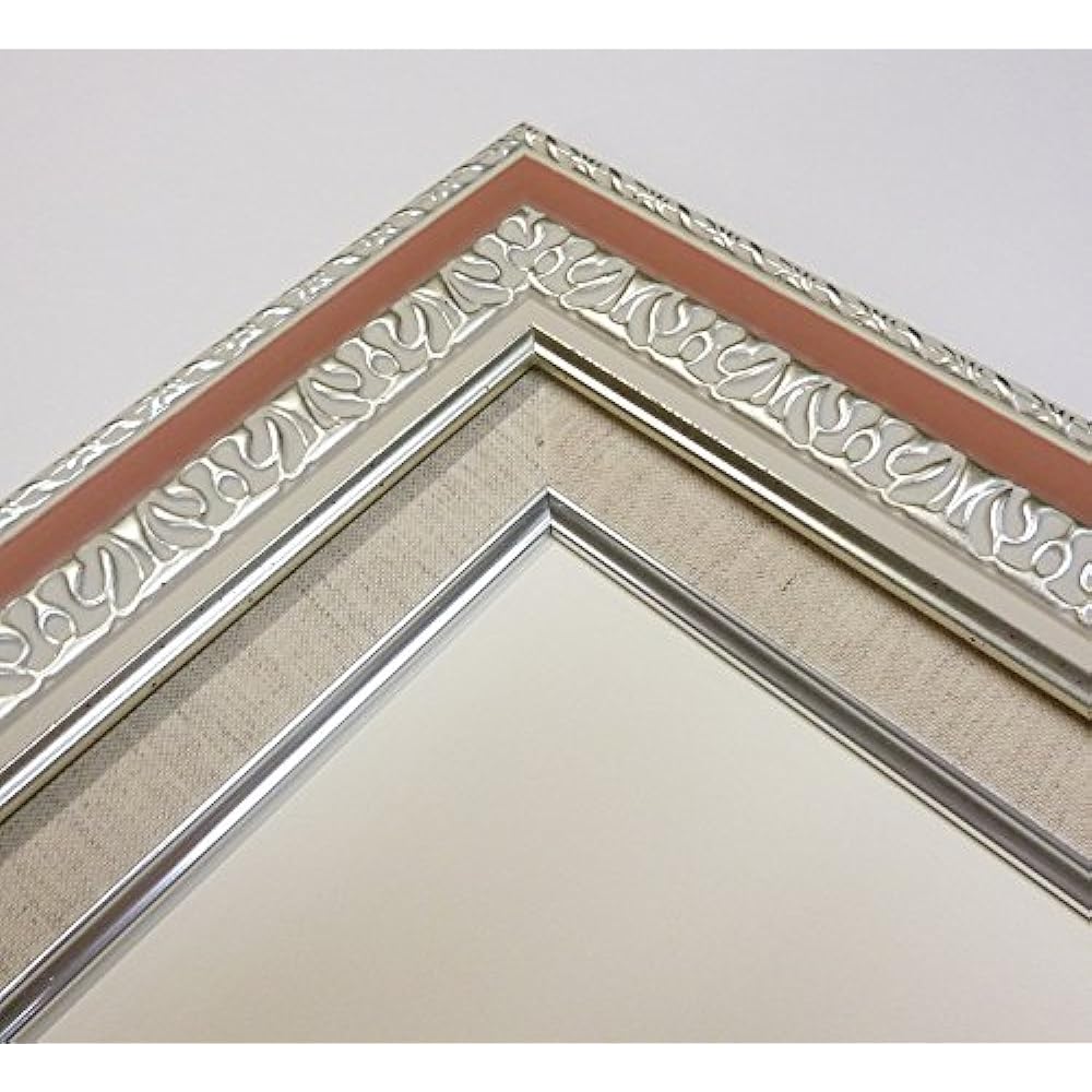 Large oil painting frame 8145 Acrylic specification with wall hook (F10, S/Rose)