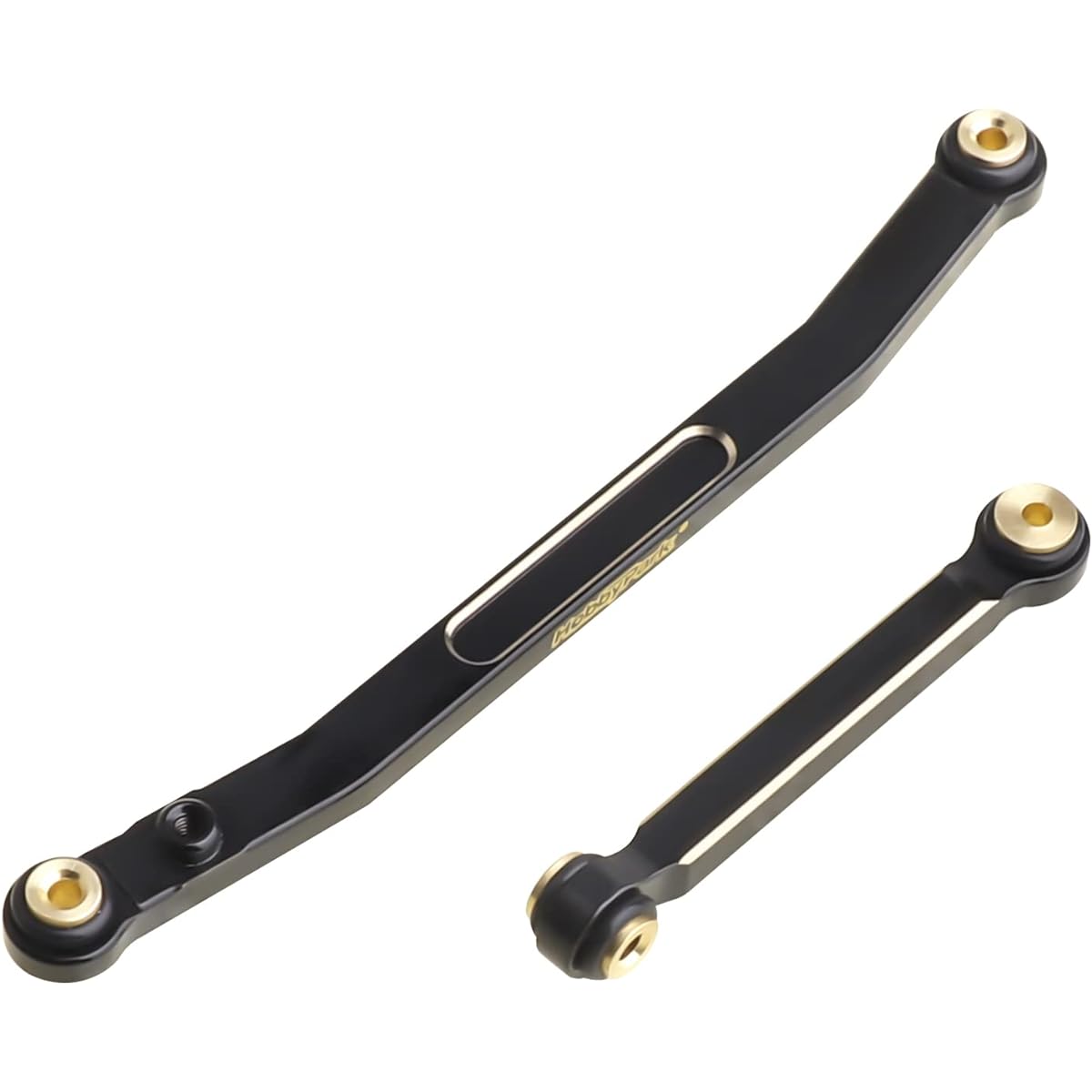 HobbyPark Brass Steering Link Set for Axial SCX24 Upgrade High Strength Compatible with Gladiator Bronco C10 JLU Deadbolt B17 1/24 Scale