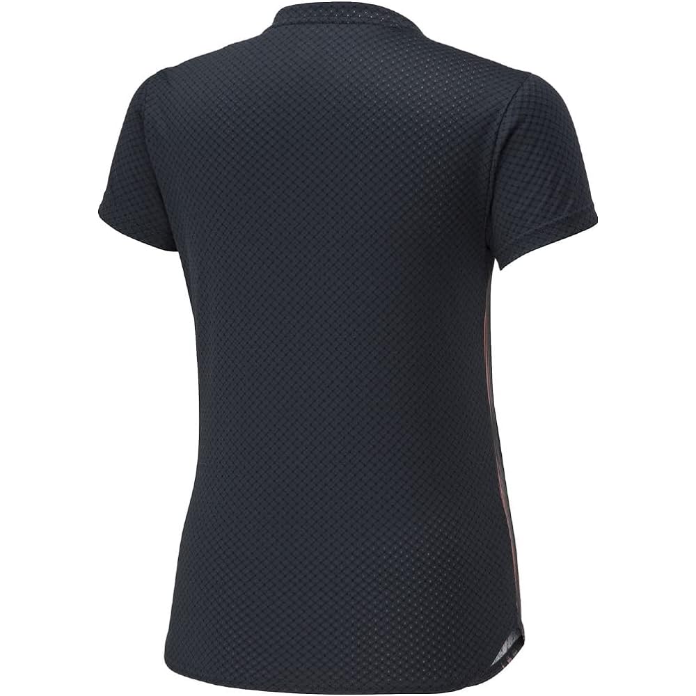 [Mizuno] Tennis Wear Dry Aeroflow Game Shirt Short Sleeve (Keep Light) Highly Breathable Easy to Move 62JAA200 Women's
