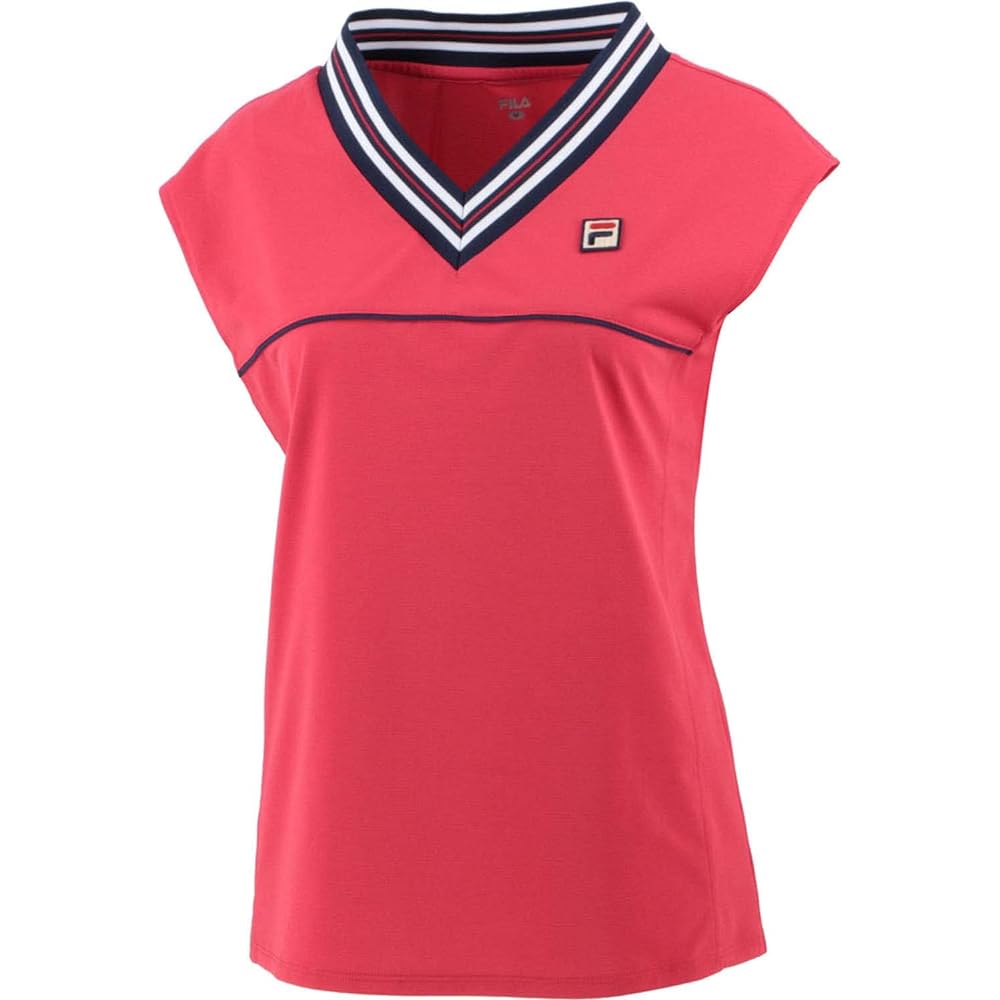 [Fila Tennis] VL2615 Women's Tennis Shirt, Absorbent, Quick Drying, UV Game Shirt