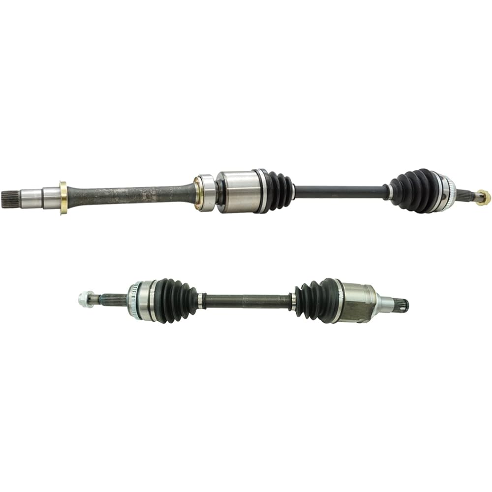 TRQ Complete Front CV Axle Shaft Assembly 2 Piece Pair Set for 2012-2017 Toyota Camry 2.5L I4