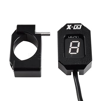 Speed Display Meter Digital Trip/ODO for Bajaj Motors All Ages Motorcycle Gear Indicator 1-6 Level Digital Gear Meter