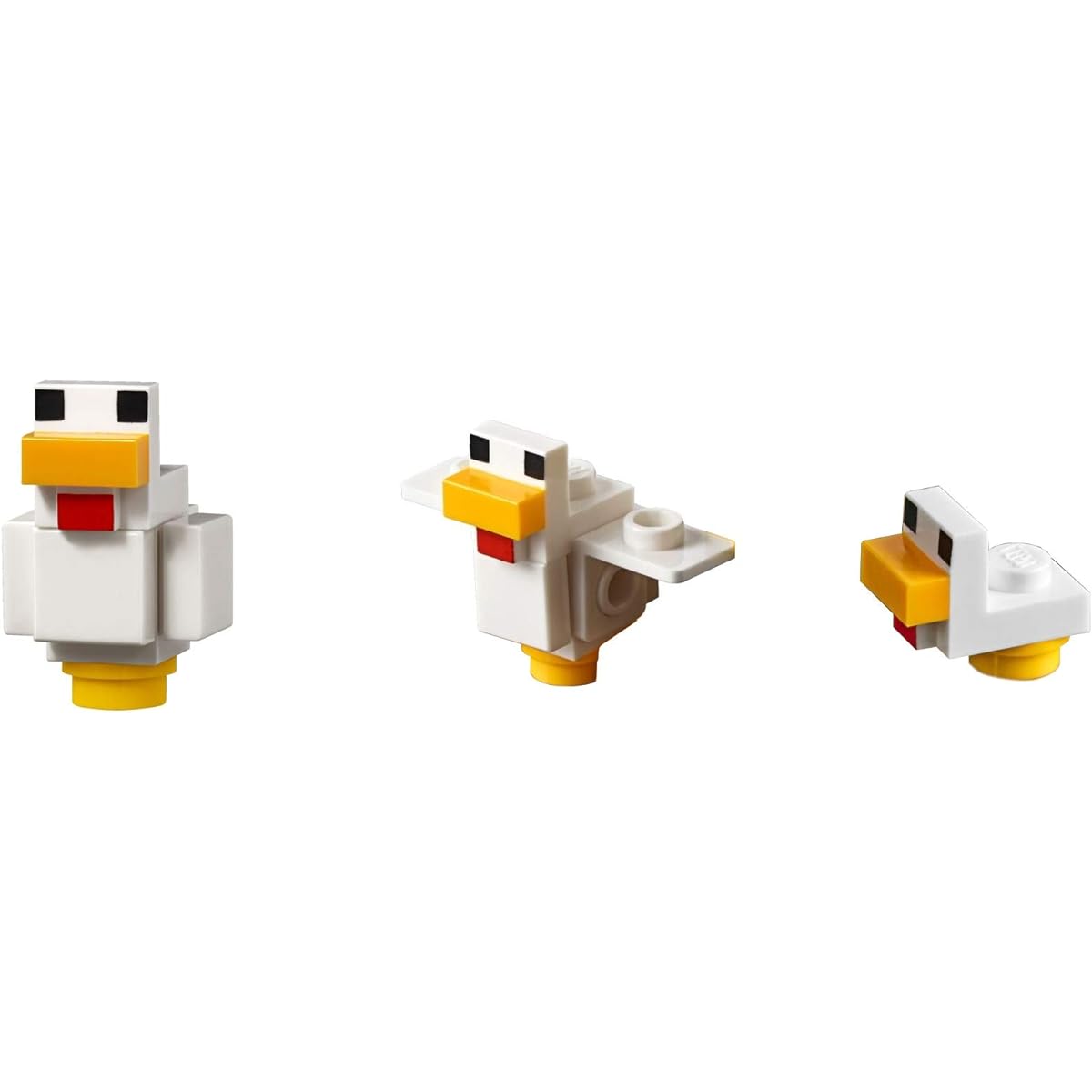 LEGO Minifigure - Minecraft Chicken Animals Combo (21140) Small & Cute!