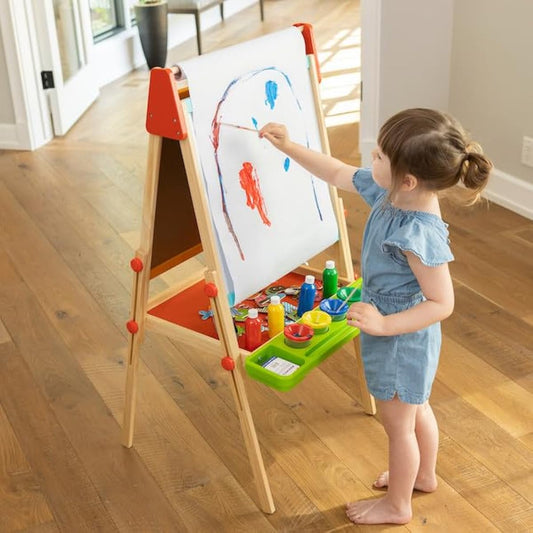 Fat Brain Toys Deluxe Easel Set - I'm an Artist! Ultimate Easel Set Arts & Crafts Ages 3-6