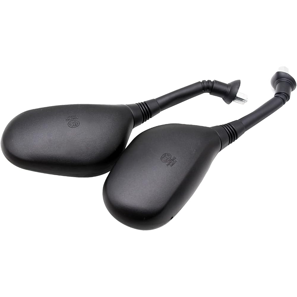 PRO BAT 8mm Rear View Mirror PRO BAT, Motorcycle Scooter ATV Dirt Bike Rear View Mirror GY6 50cc 125cc 150cc 250cc Scooter Moped Motorcycle (1 Pair)