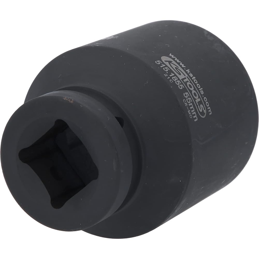 KS TOOLS Hexagon impact socket deep 1" 55mm 515.1855