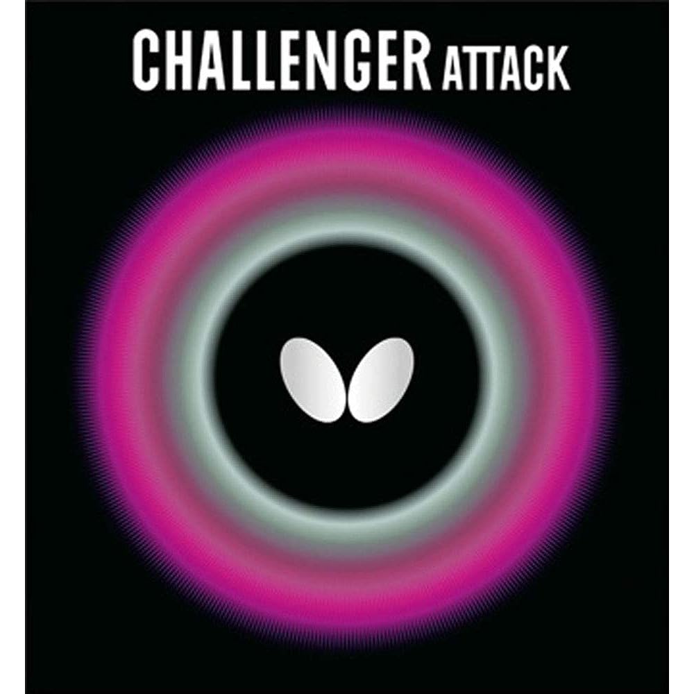 Butterfly Table Tennis Rubber Challenger ATTACK Table Soft High Elasticity (Spin) 00180