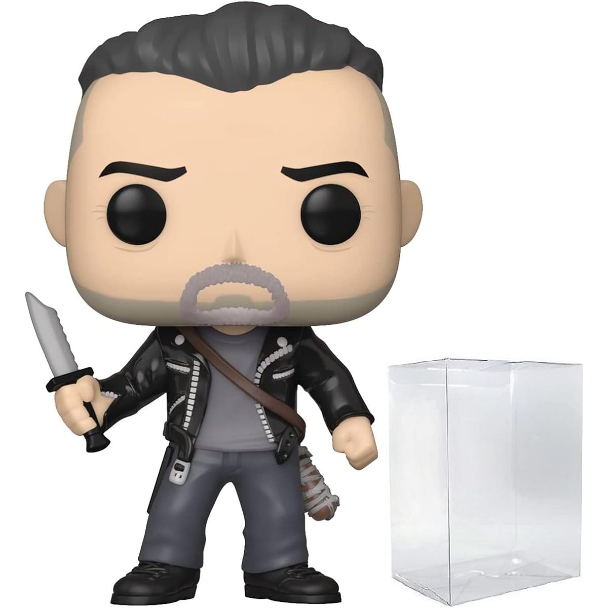 POP The Walking Dead - Negan FTM Funko Vinyl Figure (Includes Compatible Box Protector Case) Multicolor 3.75"