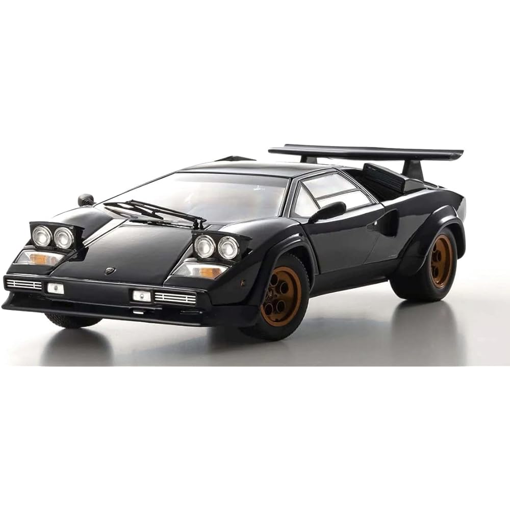 Kyosyo Original 1/18 Lamborghini Countach Walter Wolf Dark Blue Finished Product