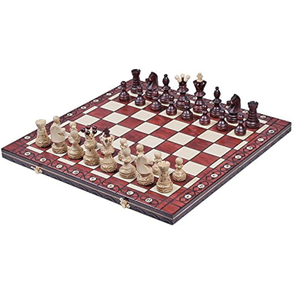 The Brown Ambassador Chess Set