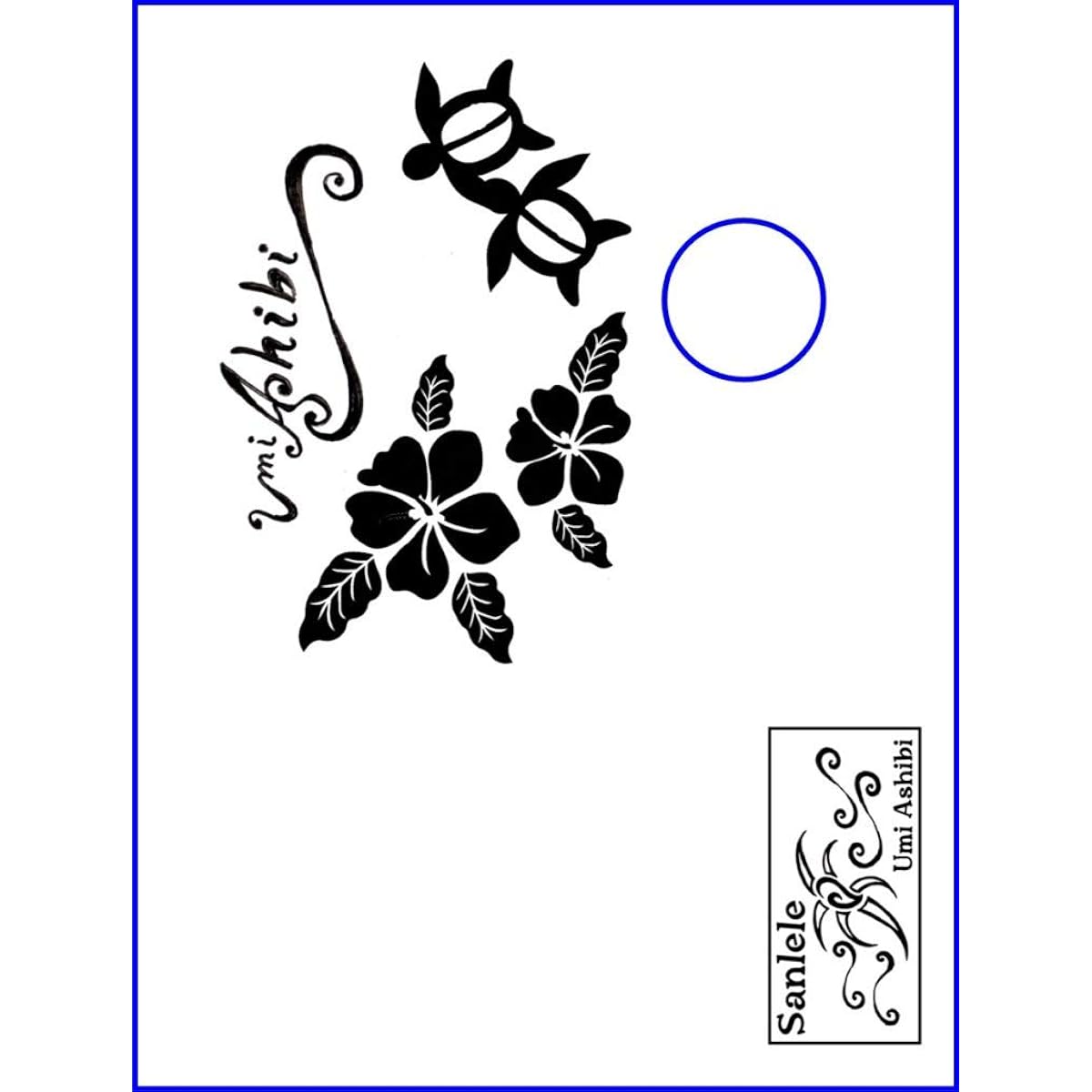 Sanshin - Sanrele Sea Play (Blue) (Design: Umigame)