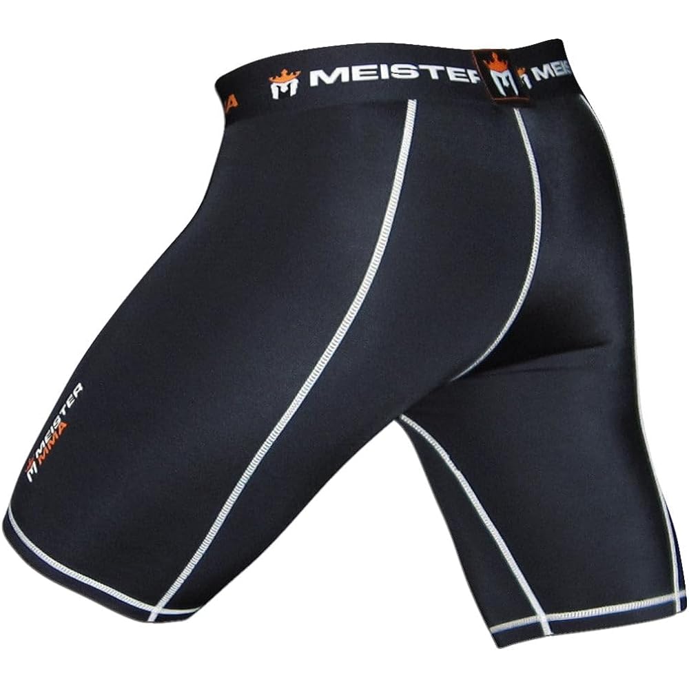 MMA kickboxing wear kick pants genuine Meister fight shorts (with foul cup pocket)