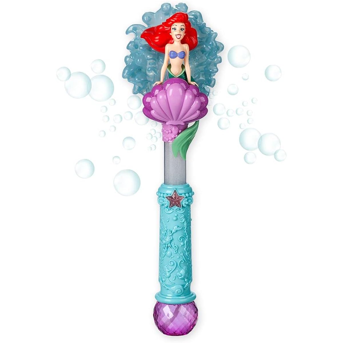 Disney Ariel Light and Sound Bubble Wand - The Little Mermaid