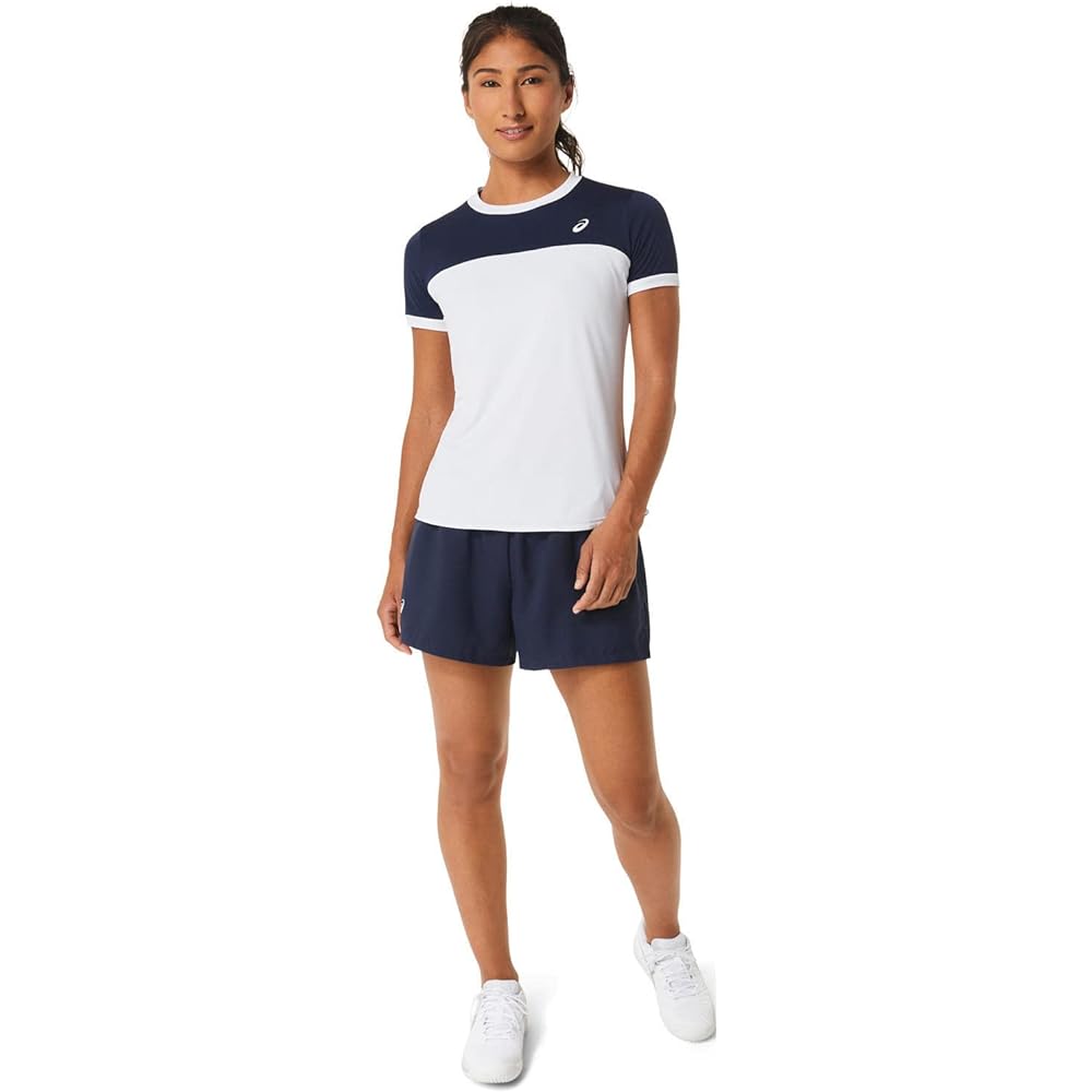 ASICS 2042A262 Women's Tennis Wear Dry Short Sleeve Shirt