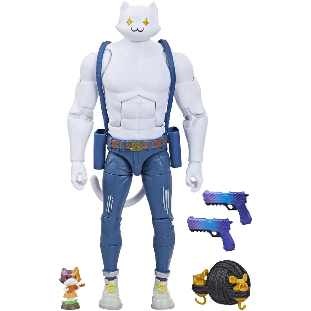 Fortnite Victory Royale Series Meowscles (Ghost) 6-Inch Collectible Action Figure F5950