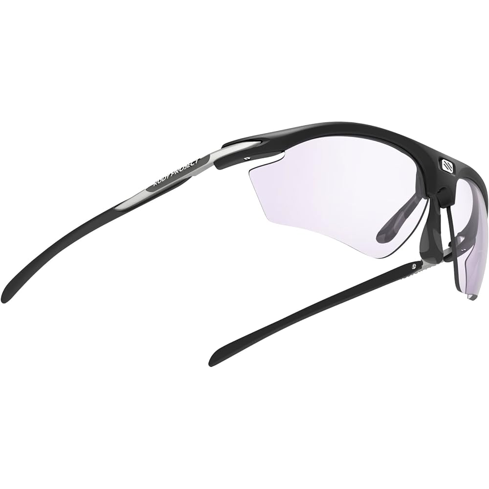 [RUDYPROJECT] Sunglasses Rydon Golf Black Frame / Impact X2 Dimmable Laser Purple Lens Lens Width: 68mm Bridge Width: 17mm Temple Length: 133mm Height: 38mm