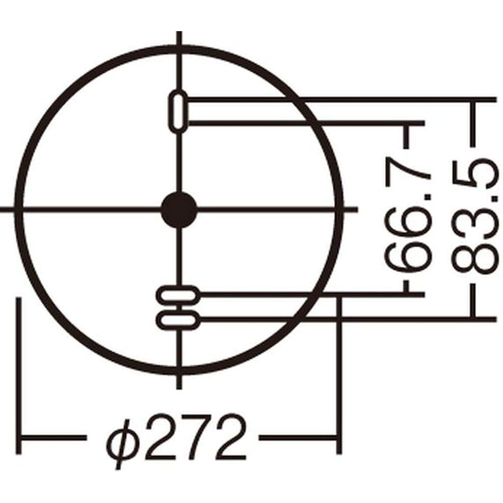 Panasonic Bracket LGW85231SCE1 60 Type Diffusion Silver