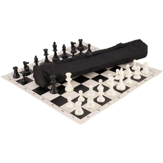The World's Greatest Chess Set™ - Silicone - Black (4 Ply)