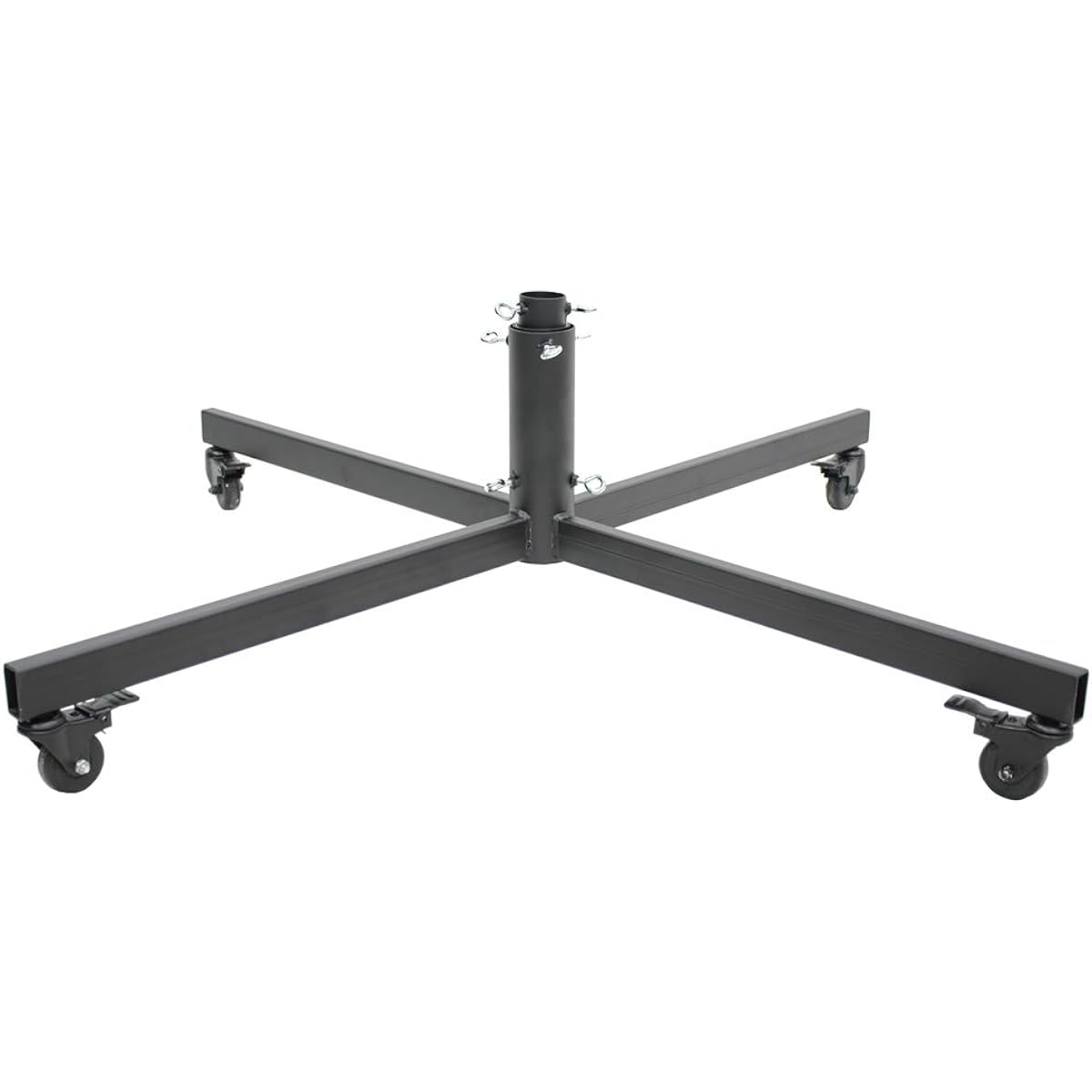 Vickerman 36" Rolling Tree Stand - Perfect for 10-10' Trees - Christmas Tree Stand Roller - Reliable and Durable - Sleek Black Look - Heavy Duty Commercial Stand