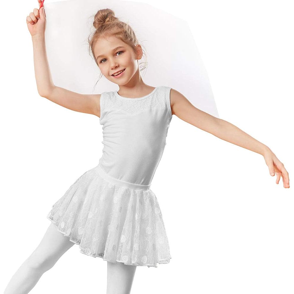 Ballet Leotard, Children's Dancewear, Ballet Supplies, Dance Costume, For Kids, Sleeveless, Elegant, Girls' Dancewear, Ballet Practice Wear, For Ballet, For Gymnastics 1929