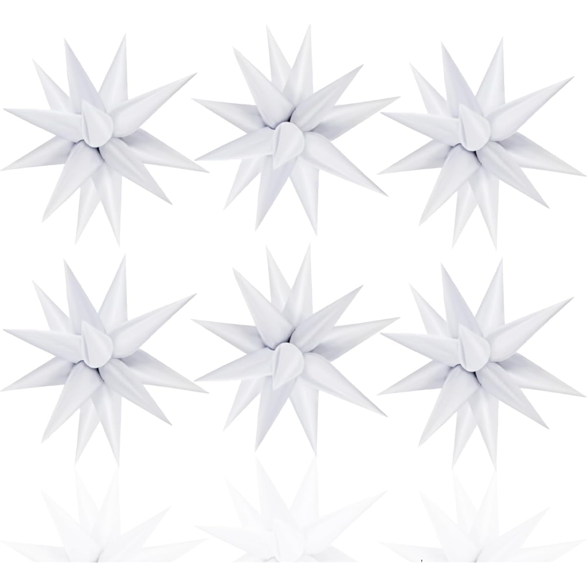 Star Balloon - White
