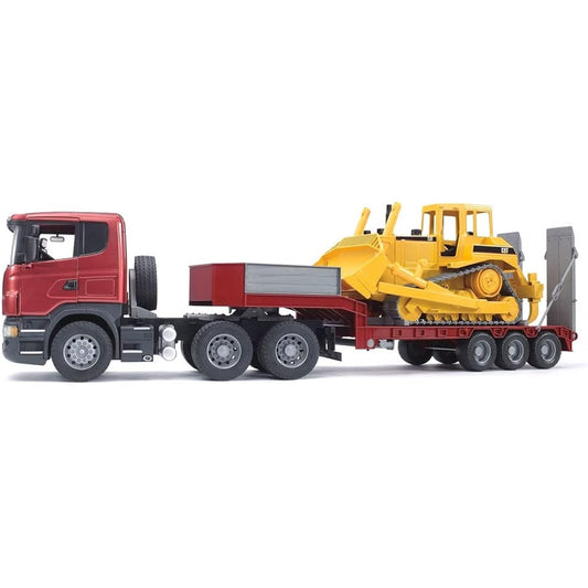 Bruder SCANIA Truck & CAT Bulldozer BR03555