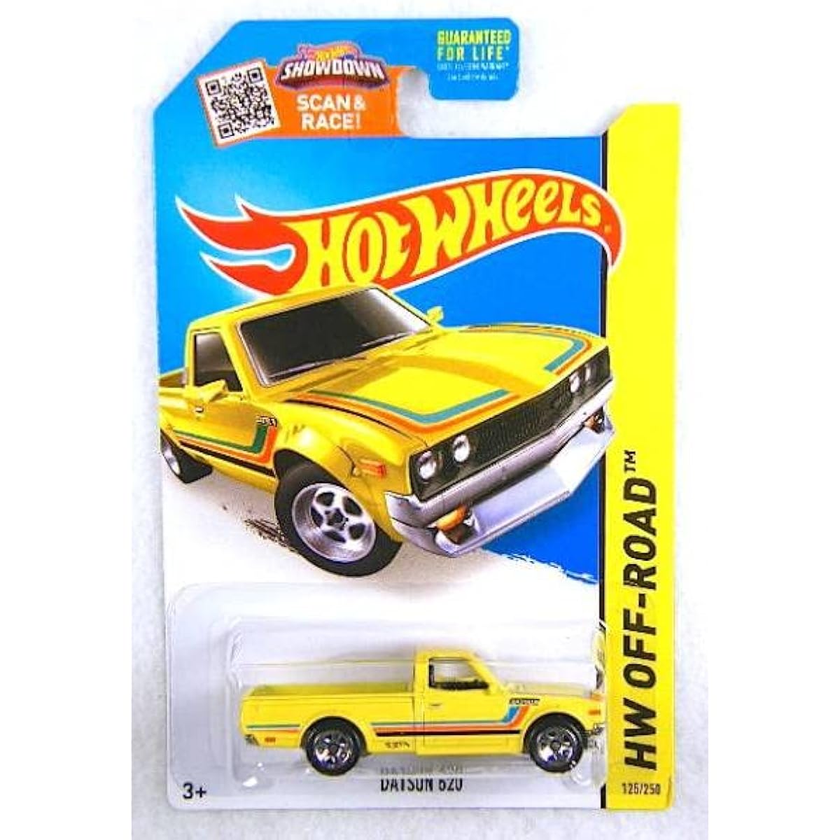 Kmart exclusive color 2015 HW Datsun 620 Pickup Yellow