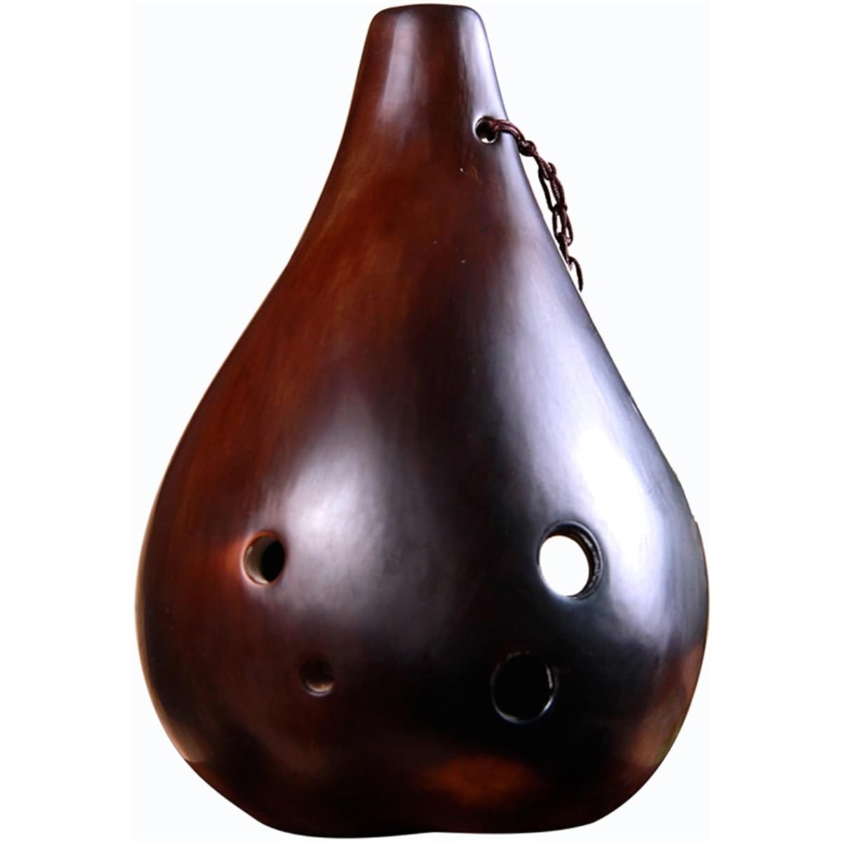 Performance Type 6 Holes Bass C Key 6 Holes Beginner Hand Painted/Smoked Ceramic Ocarina Ocarina Musical Instrument (5)